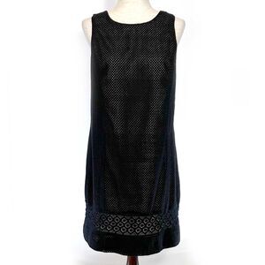 Elegant Black Button Down Shirt Dress Black